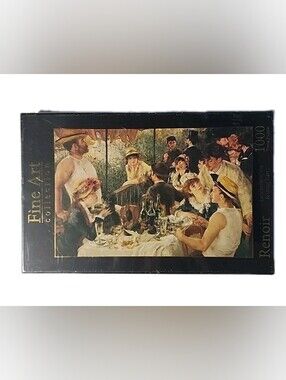 A FINE ART Jigsaw Puzzle THE LUNCHEON OF THE BOATING PARTYRENOIR 1000 piece NEW